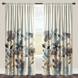Blue Green Sheer Curtains Bed Bath Beyond