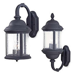 Minka Lavery® Hancock Outdoor Lanterns in Black