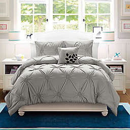 VCNY Home London 4-Piece Queen Comforter Set in Grey