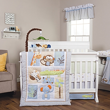 Trend Lab&reg; Jungle Fun Animal Fitted Crib Sheet. View a larger version of this product image.