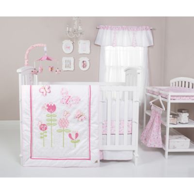 eyelet crib bedding