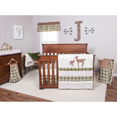 pine tree crib sheet