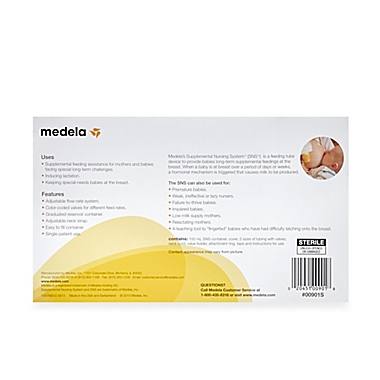 Medela&reg; Supplemental Nursing System&trade;  in Yellow. View a larger version of this product image.