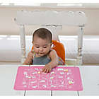 Alternate image 3 for Brinware ABC & 123 Silicone Placemat Set in Pink/Purple (Set of 2)
