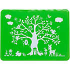 Alternate image 2 for Brinware Land & Sea Silicone Placemat Set in Blue/Green (Set of 2)