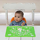 Alternate image 3 for Brinware Land & Sea Silicone Placemat Set in Blue/Green (Set of 2)