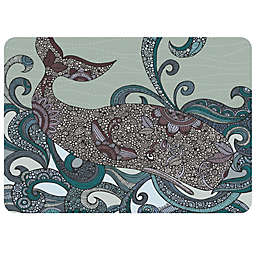 WeatherGuard™ Premium Quality 22-Inch by 31-Inch Valentina Whale Mat