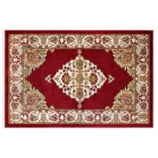 Home Dynamix Westwood Medallion Rug in Red