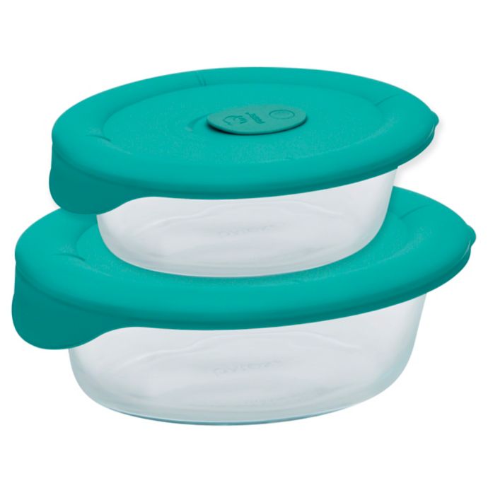 Pyrex® Pro Oval Dish with Bondi Plastic Lid Bed Bath and Beyond Canada