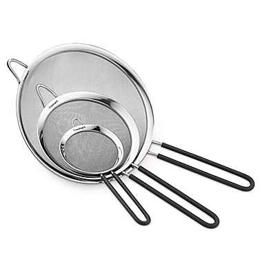 Cuisinart&reg; Mesh Strainers (Set of 3). View a larger version of this product image.