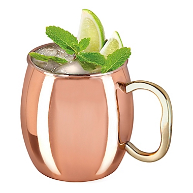 Godinger Copper Plated Moscow Mule Mugs (Set of 2). View a larger version of this product image.