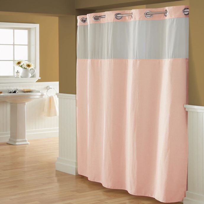 Hookless Waffle Fabric Shower Curtain Bed Bath Beyond