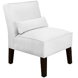 Skyline Furniture Armless Chair in Velvet