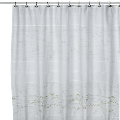 extra long fabric shower curtain