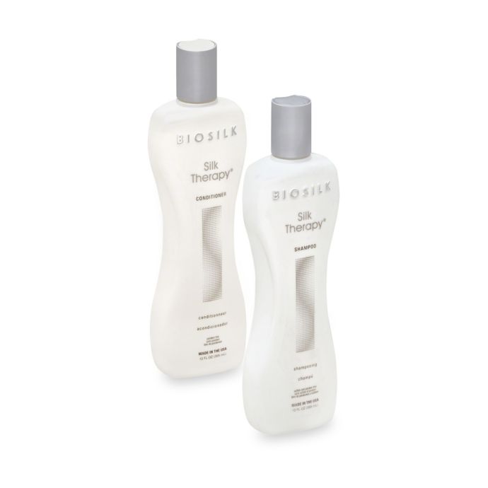Biosilk Silk Therapy® Shampoo/Conditioner Collection Bed Bath & Beyond
