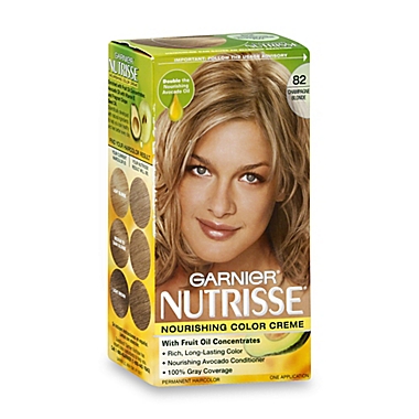 Garnier® Nutrisse Nourishing Color Crème in 82 Champagne Blonde | Bed Bath  & Beyond