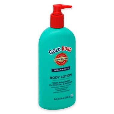 Gold Bond&reg; 14 oz. Medicated Body Lotion Extra Strength. View a larger version of this product image.