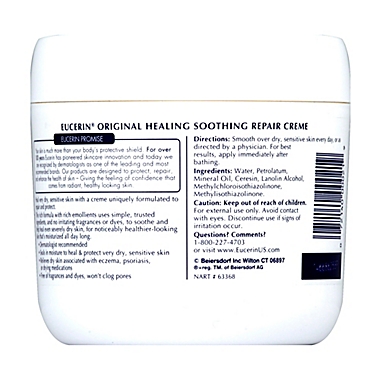 Eucerin&reg; 16 oz. Original Healing Creme. View a larger version of this product image.