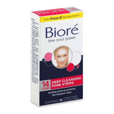 Biore&reg; 14-Count Deep Cleansing Pore Strips. View a larger version of this product image.