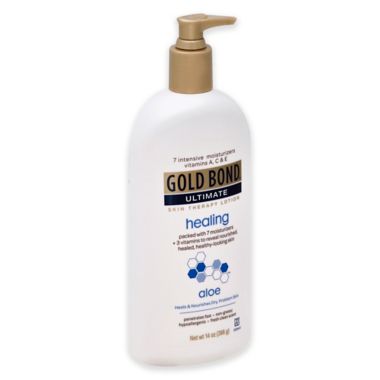 Gold Bond&reg; 14 oz. Ultimate Healing Skin Therapy Lotion with Aloe. View a larger version of this product image.