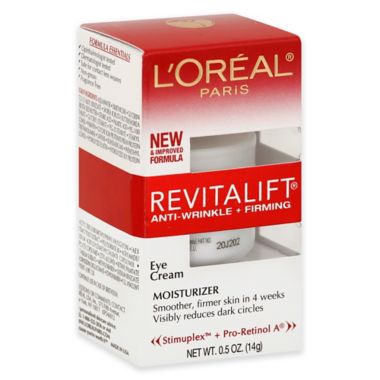 L'Or&eacute;al&reg; RevitaLift&reg; Anti-Wrinkle + Firming Eye Cream. View a larger version of this product image.