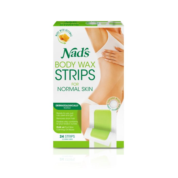 Nad S® 24 Count Body Wax Strips For Normal Skin Bed Bath And Beyond