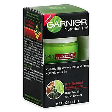 Garnier&reg; Nutritioniste&reg; Ultra-lift&reg; .5 oz. Anti Wrinkle Firming Eye Cream. View a larger version of this product image.