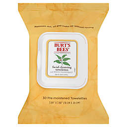 Burt's Bees® 30-Count Facial Cleansing Towelettes with White Tea Extract