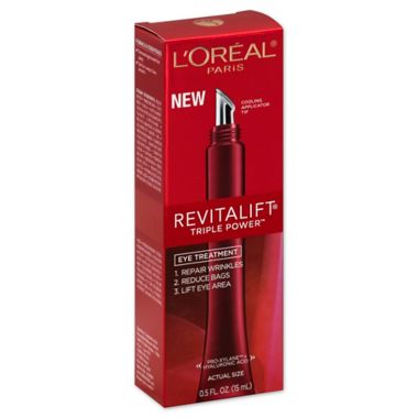 L'Or&eacute;al&reg; Revitalift&reg; .5 oz. Triple Power Eye Treatment. View a larger version of this product image.