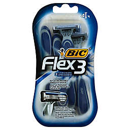 BIC® Flex 3™ 4-Pack Disposable Razor