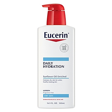 Eucerin&reg; 16.9 oz. Daily Hydrating Lotion. View a larger version of this product image.