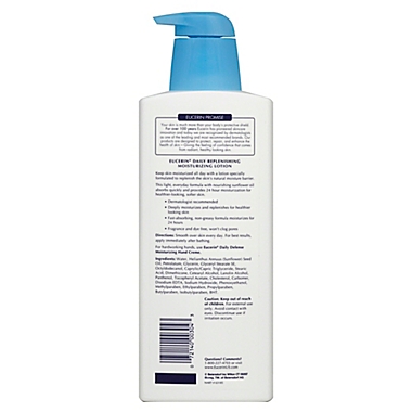 Eucerin&reg; 16.9 oz. Daily Hydrating Lotion. View a larger version of this product image.