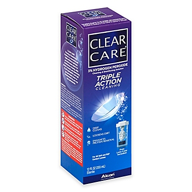 Aosept 12 oz.Clear Care No Rub Contact Solution. View a larger version of this product image.