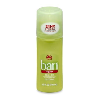 Ban&reg; Roll-On 3.5 oz. Antiperspirant and Deodorant in Regular