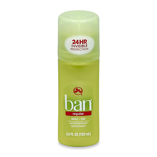 Alternate image 1 for Ban® Roll-On 3.5 oz. Antiperspirant and Deodorant in Regular