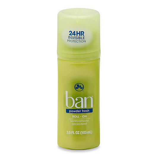 Alternate image 1 for Ban® 3.5 oz. Roll-On Antiperspirant Deodorant in Powder Fresh