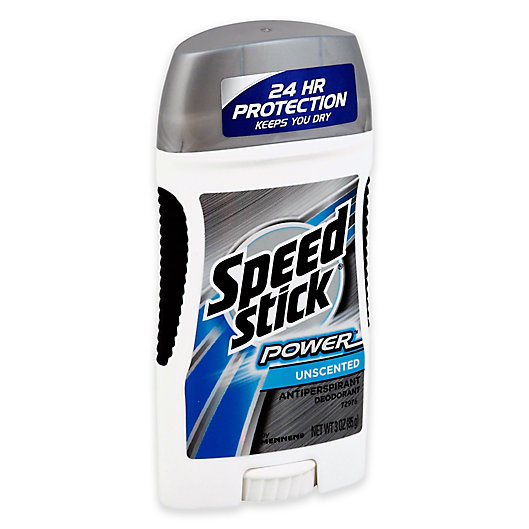 Alternate image 1 for Speed Stick® Power™ 3 oz. Unscented Antiperspirant and Deodorant