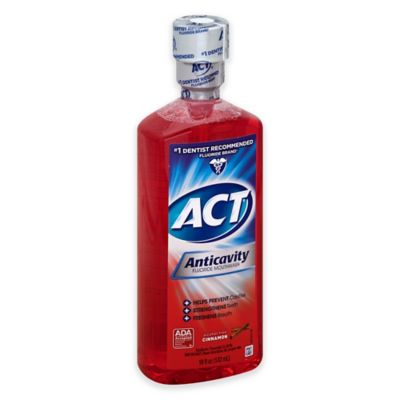 ACT&reg; 18 oz. Anticavity Fluoride Alcohol-Free Mouthwash in Cinnamon
