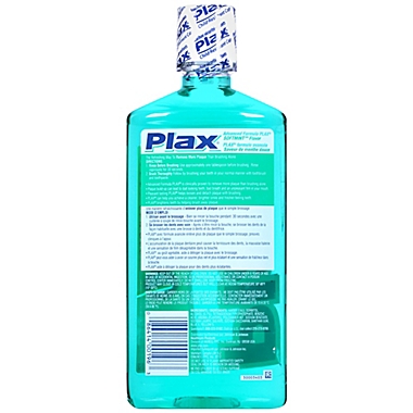 Plax 24 oz. Softmint Advanced Formula Plaque Loosening Rinse Soft Mint. View a larger version of this product image.