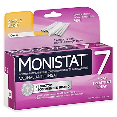 Monistat&reg; 7-Day Vaginal Antifungal Cream with Disposable Applicator. View a larger version of this product image.