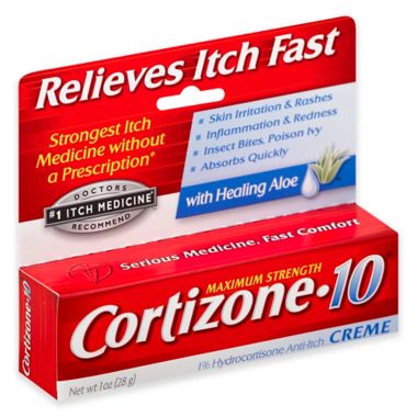 Cortizone-10&reg; 1oz. Maximum Strength Creme. View a larger version of this product image.