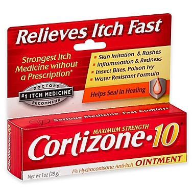 Cortizone-10&reg; 1oz. Maximum Strength Ointment. View a larger version of this product image.