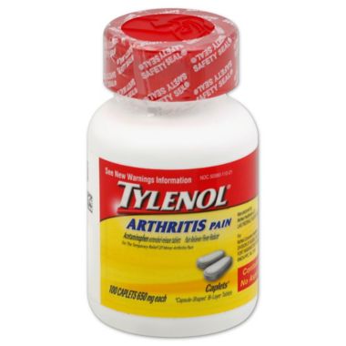 Tylenol&reg; Arthritis 100-Count Pain Caplets. View a larger version of this product image.