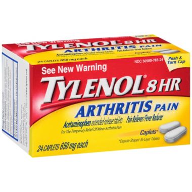 Tylenol&reg; 24-Count Arthritis Pain Caplets. View a larger version of this product image.