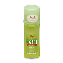 Ban&reg; 3.5 oz. Roll-On Antiperspirant Deodorant in Fresh Cotton