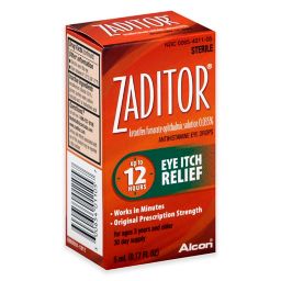 Zaditor® 0.17  fl. oz.  Eye Drops