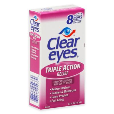 Clear Eyes&reg; .5 oz. Triple Action Eye Drops