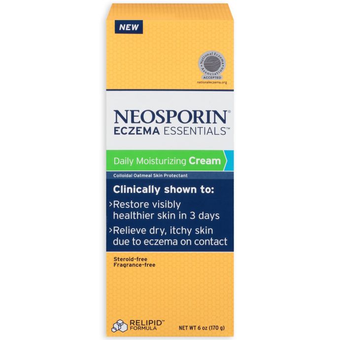 Neosporin® 6 oz. Eczema Essentials Daily Moisturizing Cream Bed Bath