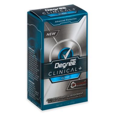 Degree&reg; 1.7 oz. Clinical Men's Antiperspirant and Deodorant in Clean. View a larger version of this product image.