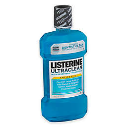 Listerine® UltraClean® 33.8 oz. Antiseptic Mouthwash in Cool Mint